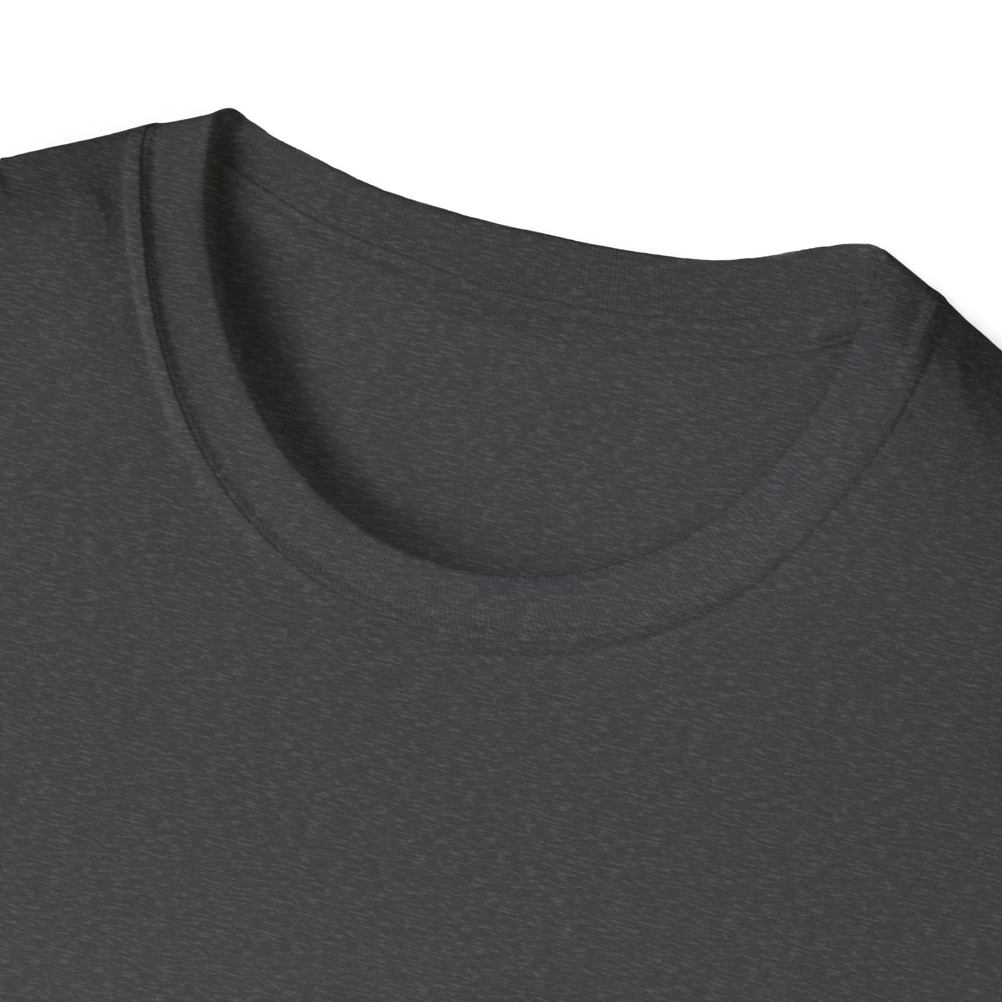 Minimal Black Tee — Subtle Embossed Design